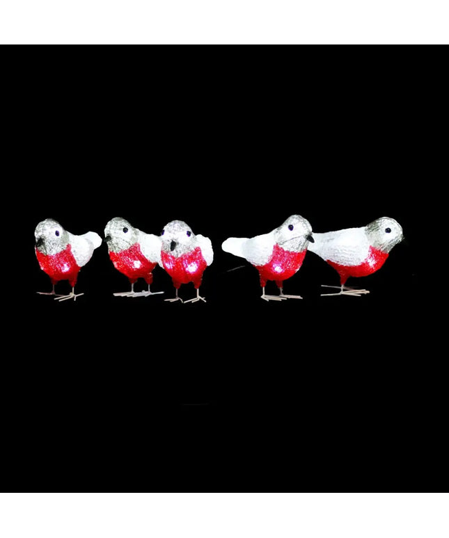 Acrylic Baby Bird (5pcs/set)-Christmas Figure-Lexi Lighting