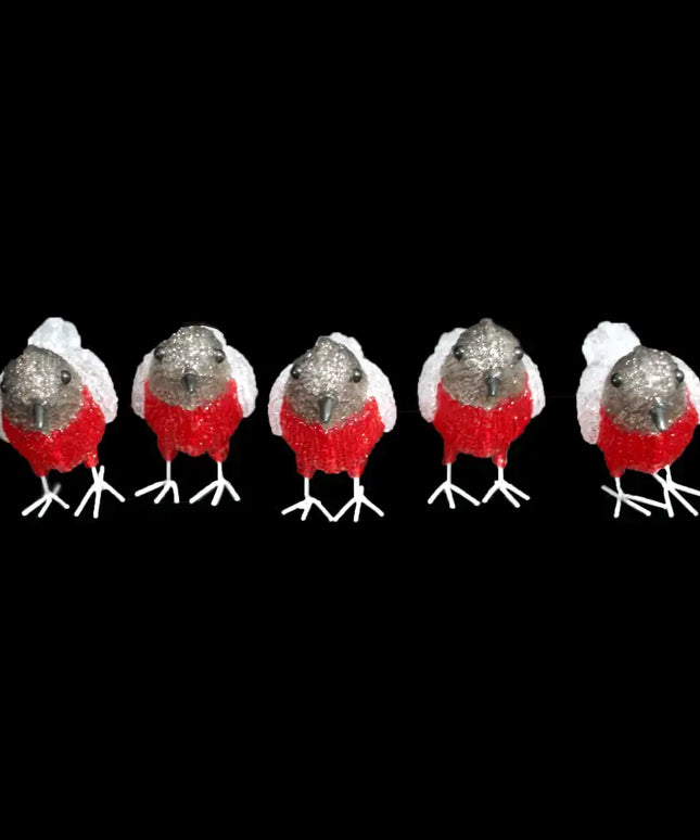 Acrylic Baby Bird (5pcs/set)-Christmas Figure-Lexi Lighting