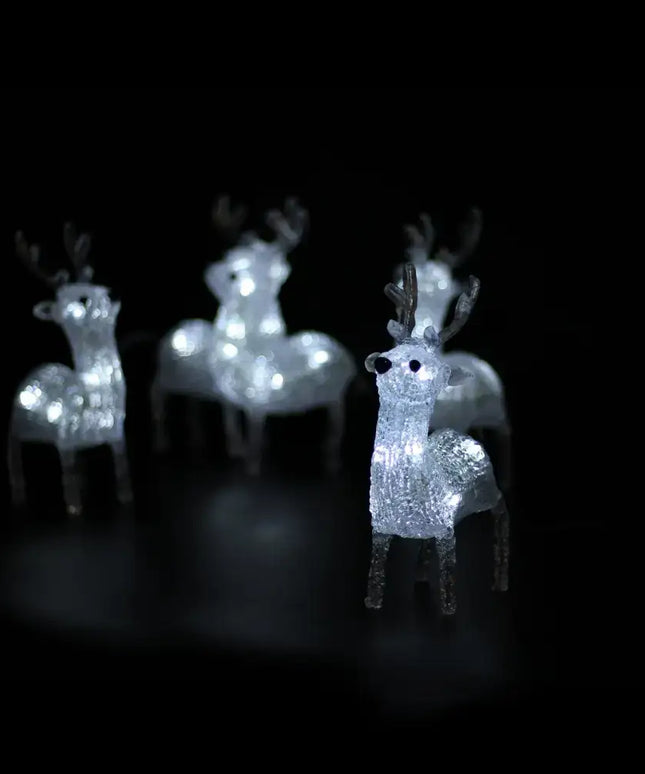 Acrylic Baby Reindeer (5pcs/set)-Christmas Figure-Lexi Lighting