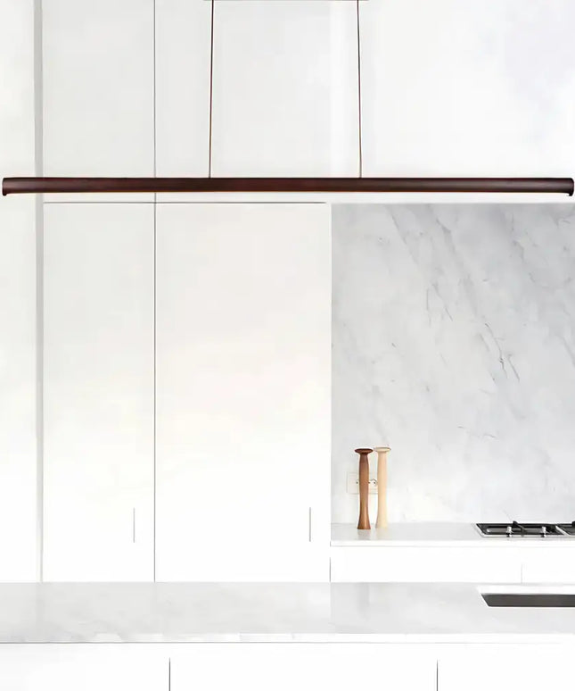 Freya Walnut Tri-Colour LED Pendant Light