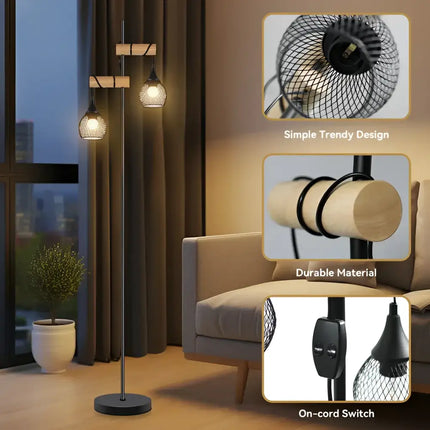 Lexi Lighting Lars Floor Lamp - Home & Garden > Lighting > Floor Lamps