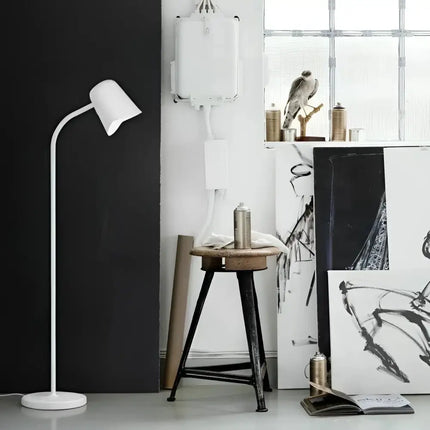 Lexi Lighting Peggy Floor Lamp White | Adjustable Modern Floor Lamp - Floor Lamps