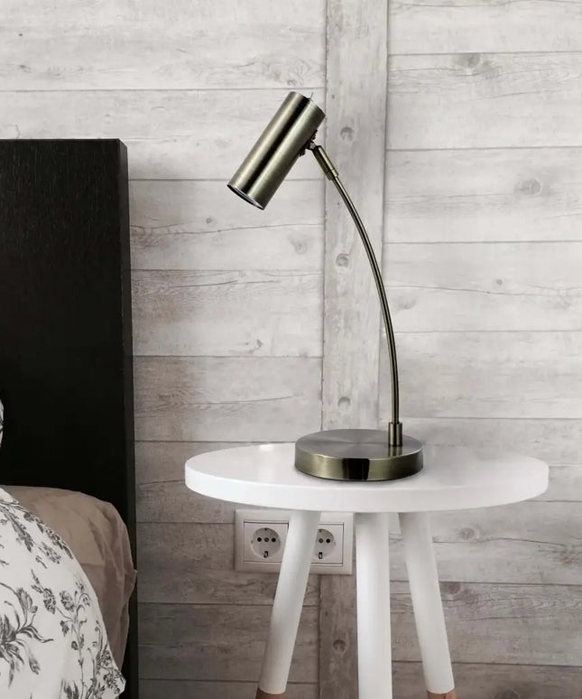 Lexi Lighting Sarla Desk Lamp - Antique Brass - Home & Garden > Lighting
