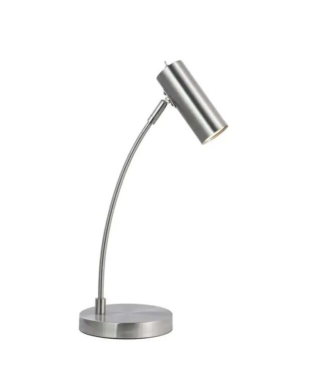 Lexi Lighting Sarla Desk Lamp - Satin Chrome - Home & Garden > Lighting