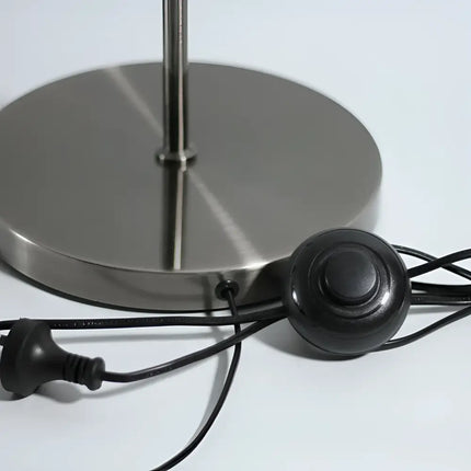 Murano 1 Light Floor Lamp Pewter - LL-27-0206PT-Floor Lamps-Lexi Lighting