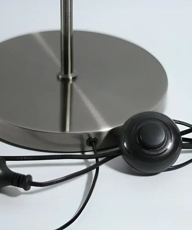 Murano 1 Light Floor Lamp Pewter - LL-27-0206PT-Floor Lamps-Lexi Lighting