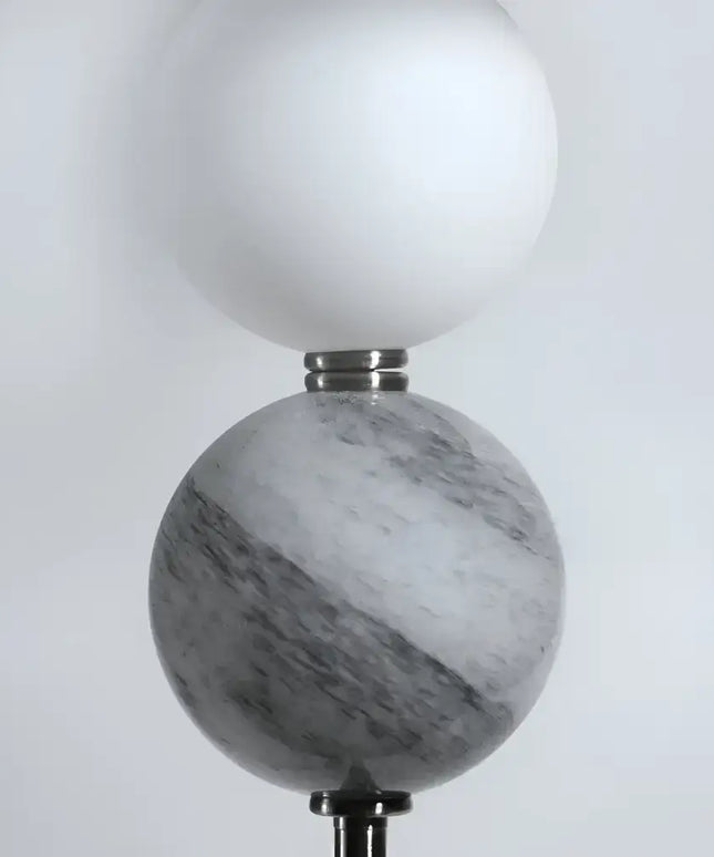 Murano 1 Light Floor Lamp Pewter - LL-27-0206PT-Floor Lamps-Lexi Lighting