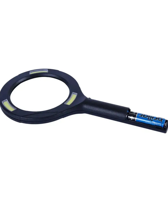 Light Up Magnifying Glass - Black--Brillar