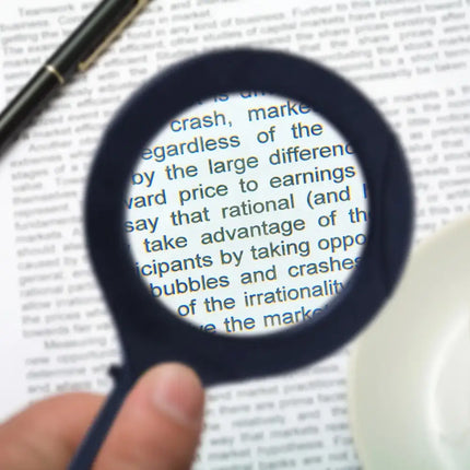 Light Up Magnifying Glass - Black--Brillar