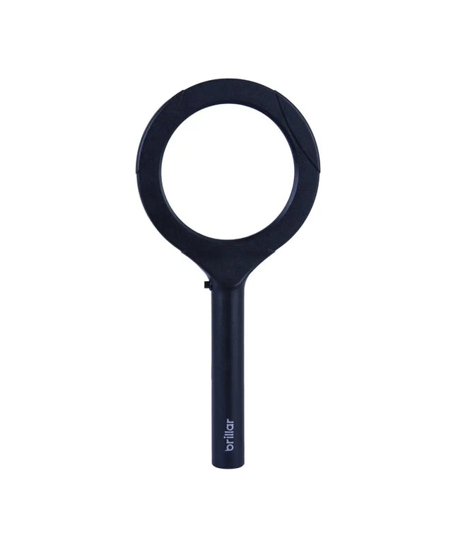 Light Up Magnifying Glass - Black--Brillar