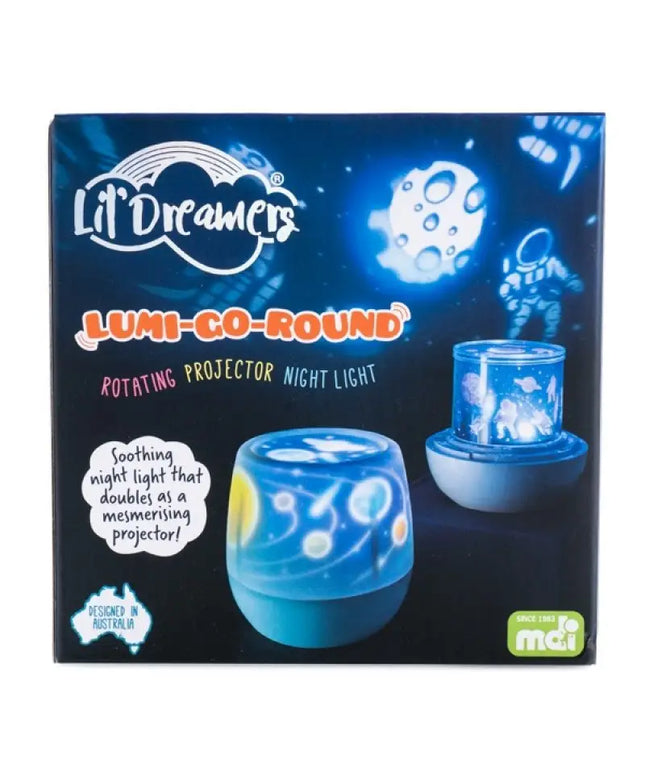 Lil Dreamers Lumi-Go-Round Space Rotating Projector Light-Gift & Novelty > Games-Dropli