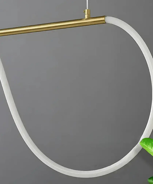 Linear Flex 1800 90W Dimmable Linear LED Pendant | Satin Brass