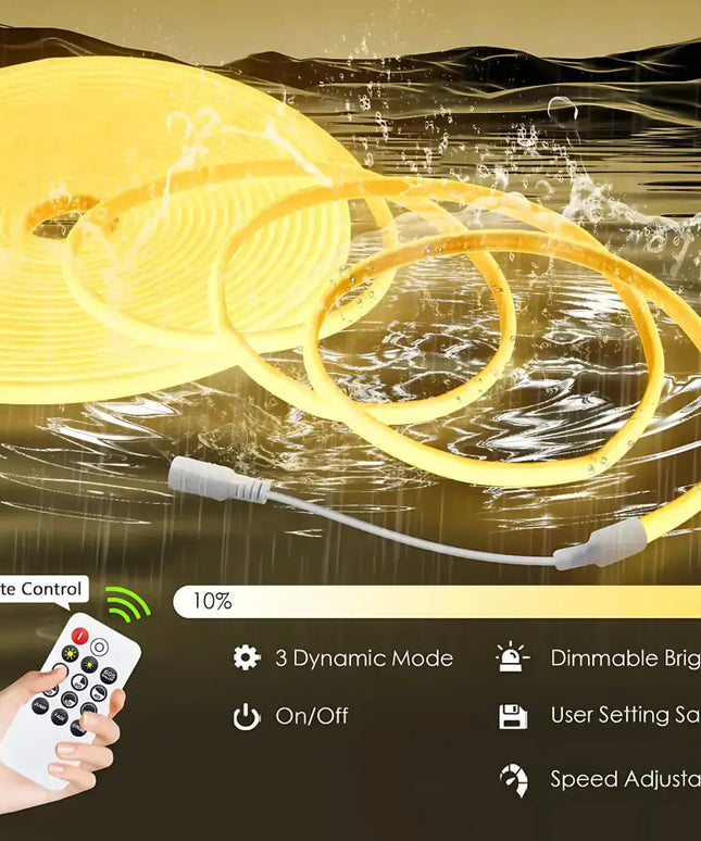 LumaFlex AquaDim Waterproof LED Strip Light – 3000K Warm White