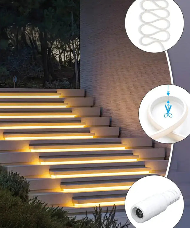 Flexible 24V Waterproof LED Tape Light – LumaFlex AquaDim