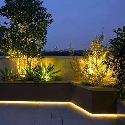 Dotless COB LED Strip IP67 for Pool and Patio Lighting