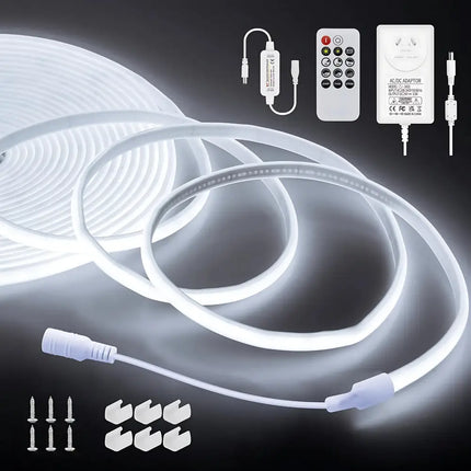 LumaFlex Linea AquaDim 6000K IP67 – Waterproof Dimmable LED Strip Light Kit - 10 meter kit - Home & Garden > Lighting