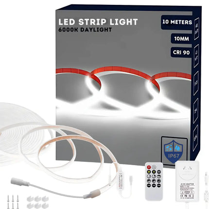 LumaFlex Linea AquaDim 6000K IP67 – Waterproof Dimmable LED Strip Light Kit - Home & Garden > Lighting