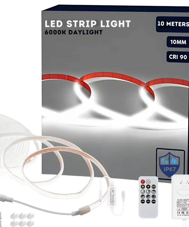 LumaFlex Linea AquaDim 6000K IP67 – Waterproof Dimmable LED Strip Light Kit - Home & Garden > Lighting