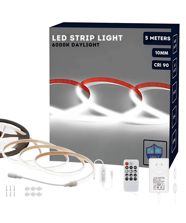 LumaFlex Linea AquaDim 6000K IP67 – Waterproof Dimmable LED Strip Light Kit - Home & Garden > Lighting