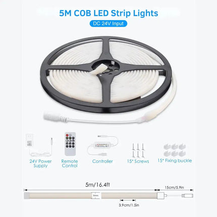 LumaFlex Linea AquaDim 3000K IP67 – Waterproof Dimmable LED Strip Light Kit - Home & Garden > Lighting