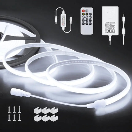 LumaFlex Linea AquaDim 6000K IP67 – Waterproof Dimmable LED Strip Light Kit - 5 meter kit - Home & Garden > Lighting