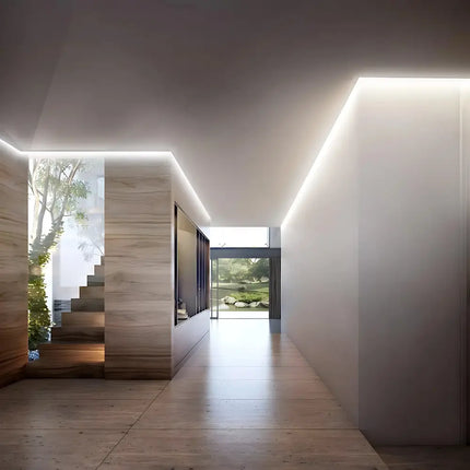 High CRI dot-free 6000K LED strip for kitchens and workspaces