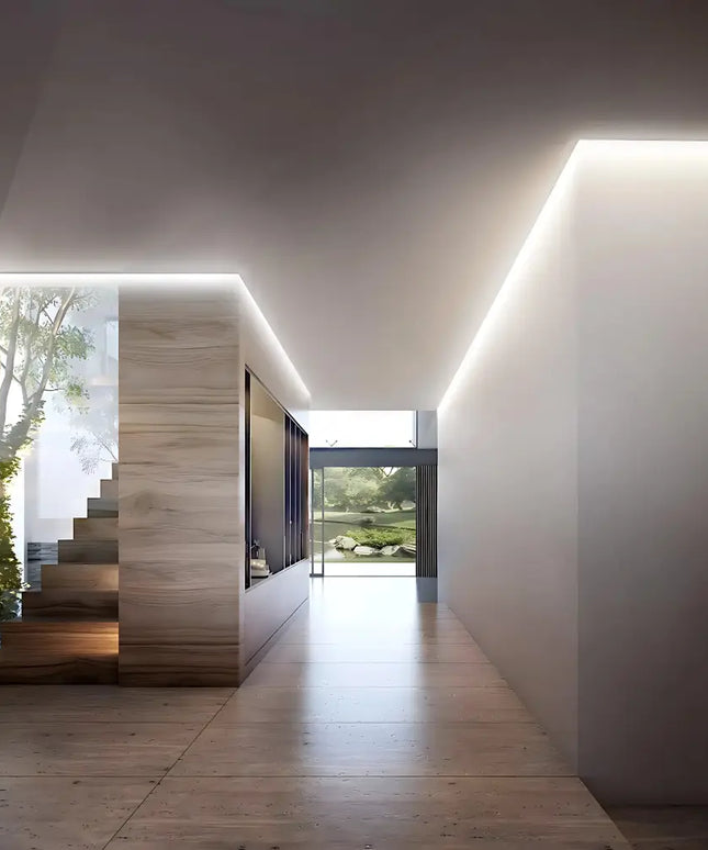 High CRI dot-free 6000K LED strip for kitchens and workspaces