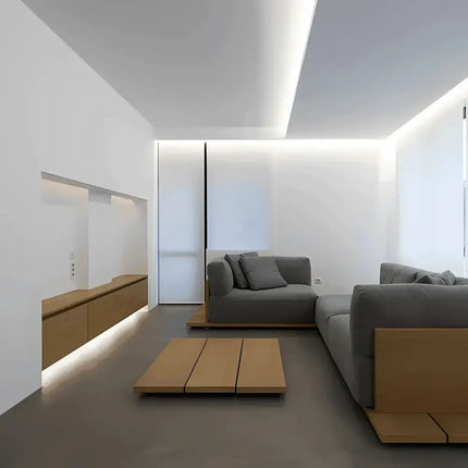 Strippy GlowFlex 5M LED Strip Kit: COB Dotless Dimmable - Cool White 4000K - Home & Garden > Lighting