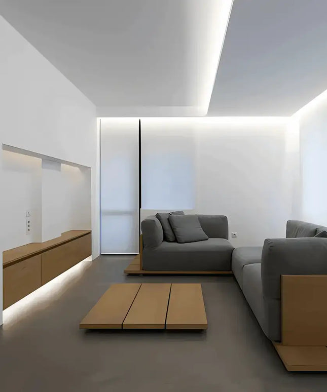 Strippy GlowFlex 5M LED Strip Kit: COB Dotless Dimmable - Cool White 4000K - Home & Garden > Lighting