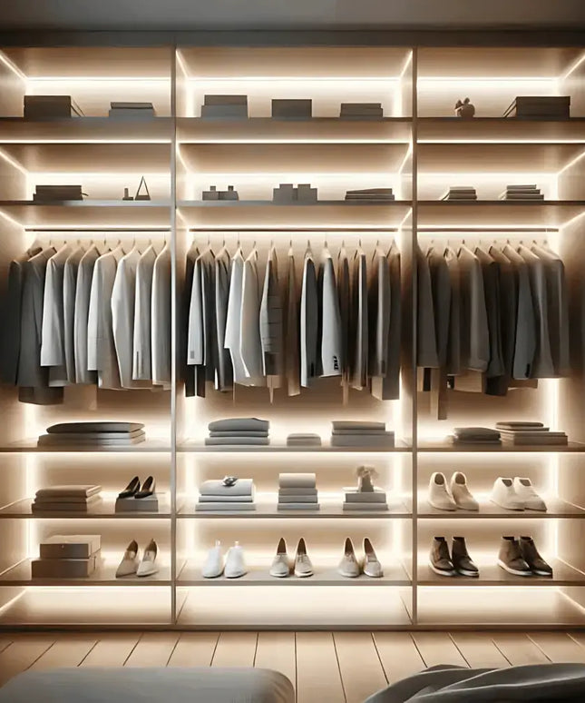 Strippy GlowFlex 5M LED Strip Kit: COB Dotless Dimmable - Cool White 4000K - Home & Garden > Lighting