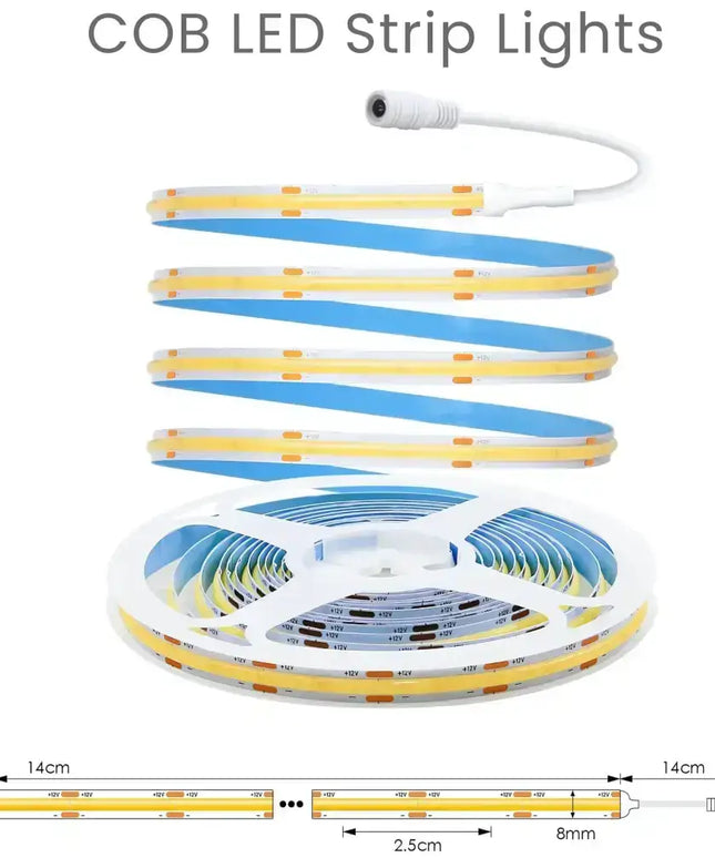 LumaFlex Linea Dimmable COB LED Strip Light Kit - 4000K - Home & Garden > Lighting