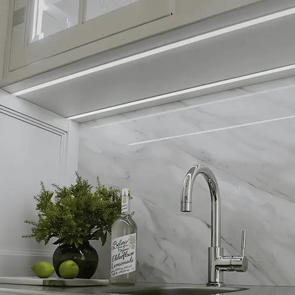 GlowFlex 5M LED Strip Kit: COB Dotless Dimmable - Daylight 6000K - Home & Garden > Lighting