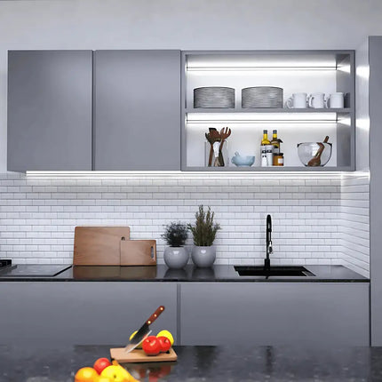 GlowFlex 5M LED Strip Kit: COB Dotless Dimmable - Daylight 6000K - Home & Garden > Lighting