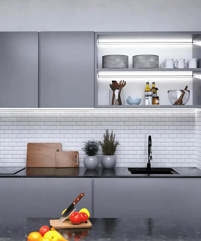 GlowFlex 5M LED Strip Kit: COB Dotless Dimmable - Daylight 6000K - Home & Garden > Lighting