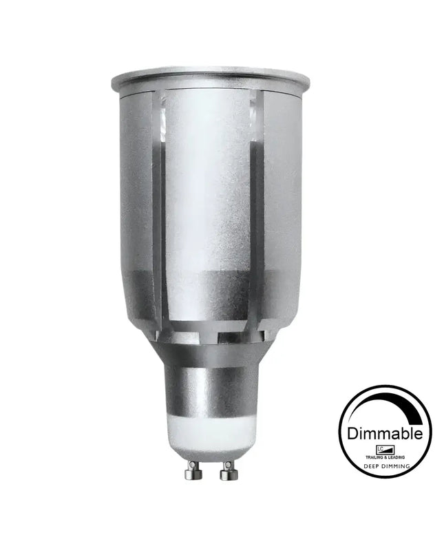 Lummax 12W GU10 LED globe illuminating a living room