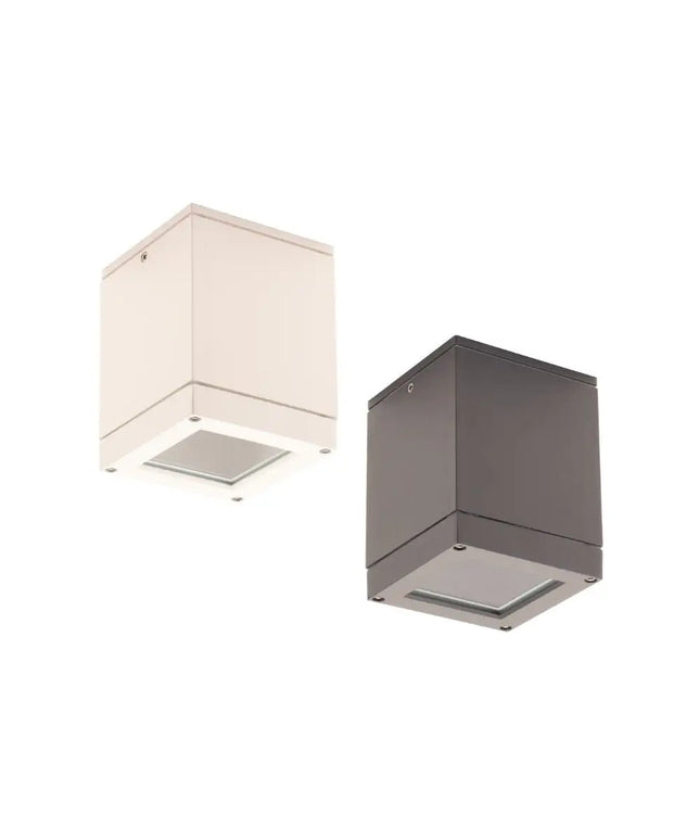 Lummax PAR30 E27 Exterior Surface Mount Square Downlight Ceiling Light IP54-DOWNLIGHTS-Domus Lighting