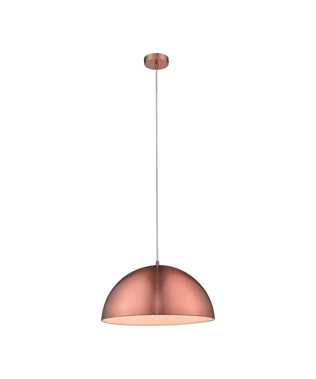 Luna 400 Brushed Copper Pendant