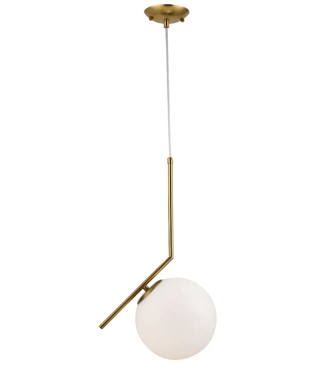 Luna Gold Ball Pendant