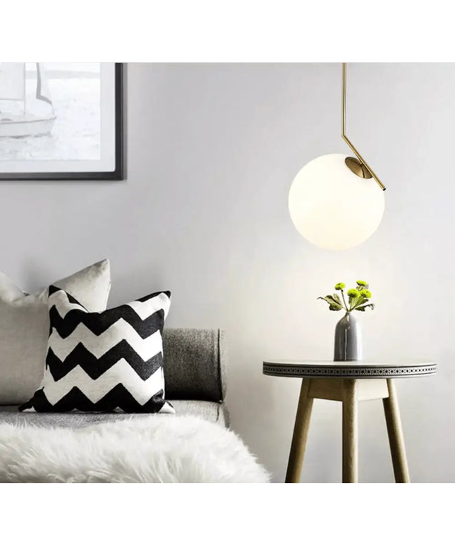 Luna Gold Ball Pendant