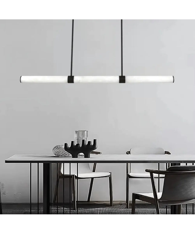 Madison Black Spanish Marble Tri-Colour LED Pendant