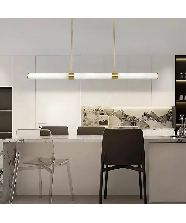 Madison Brass 1500 Spanish Marble 40W Tri-Colour LED Pendant