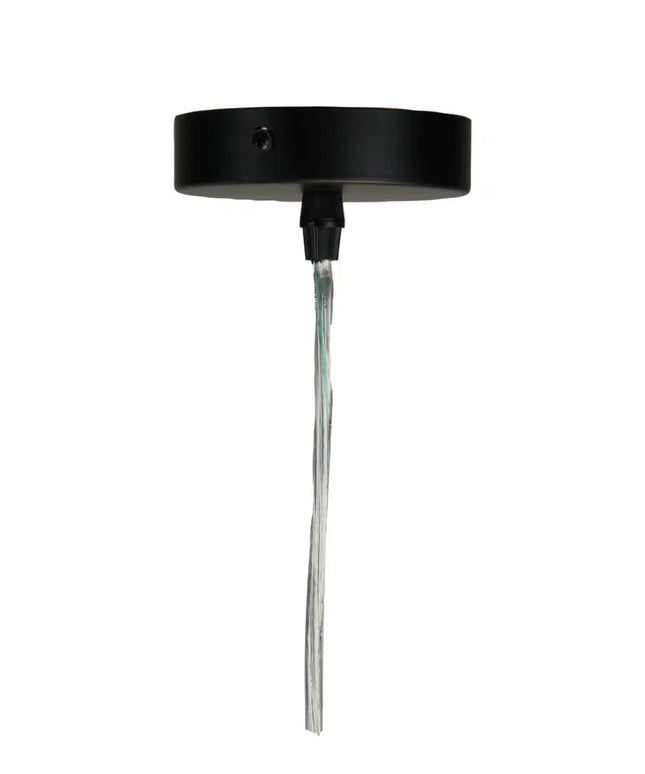 Madison LED Pendant Black 420mm - OL60451/42BK-LED Pendants-Oriel Lighting