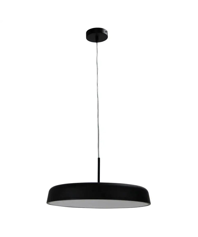 Madison LED Pendant Black 420mm - OL60451/42BK-LED Pendants-Oriel Lighting