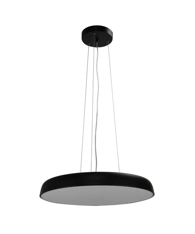 Madison LED Pendant Black 560mm - OL60451/56BK-LED Pendants-Oriel Lighting