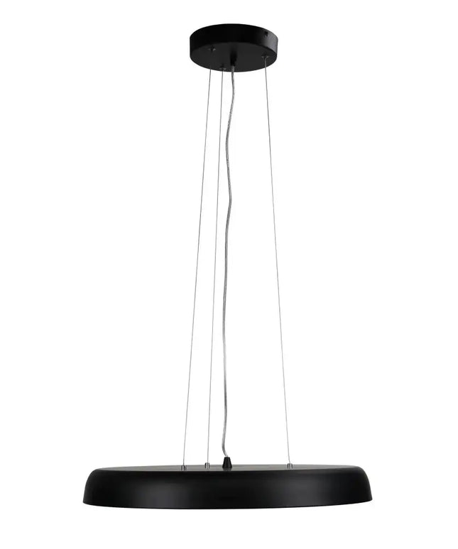 Madison LED Pendant Black 560mm - OL60451/56BK-LED Pendants-Oriel Lighting