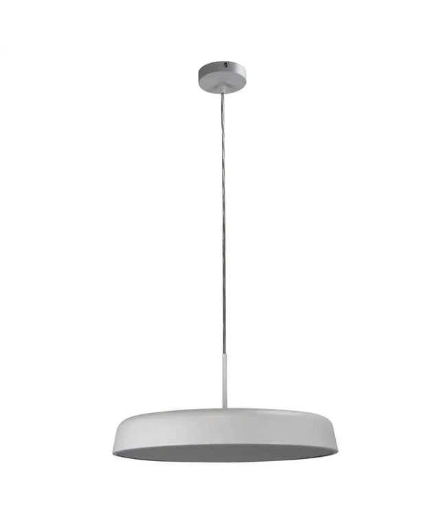 Madison LED Pendant White 420mm - OL60451/42WH-LED Pendants-Oriel Lighting