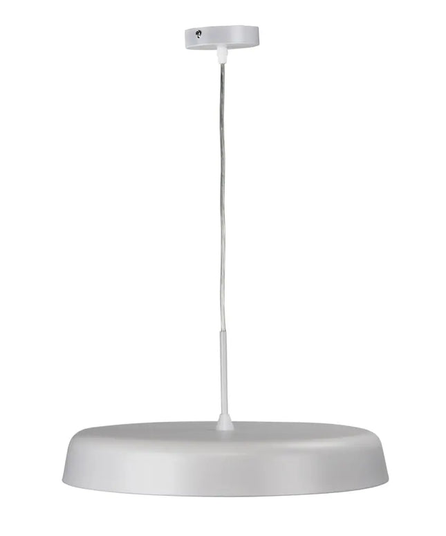 Madison LED Pendant White 420mm - OL60451/42WH-LED Pendants-Oriel Lighting