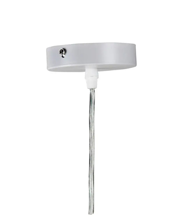 Madison LED Pendant White 420mm - OL60451/42WH-LED Pendants-Oriel Lighting