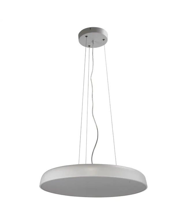 Madison LED Pendant White 560mm - OL60451/56WH-LED Pendants-Oriel Lighting