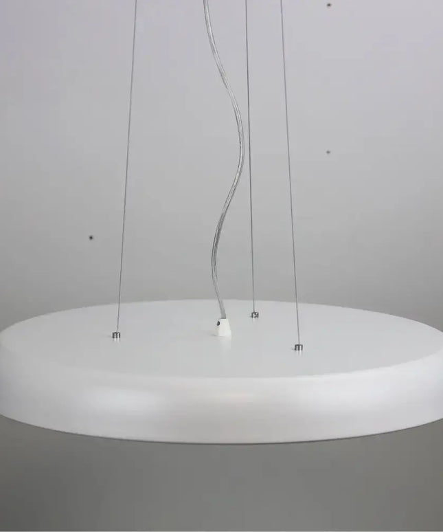 Madison LED Pendant White 560mm - OL60451/56WH-LED Pendants-Oriel Lighting